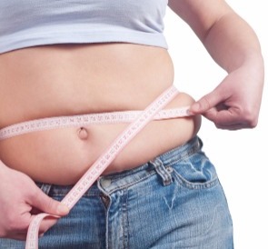 Tratamiento de la obesidad: persona con sobrepeso